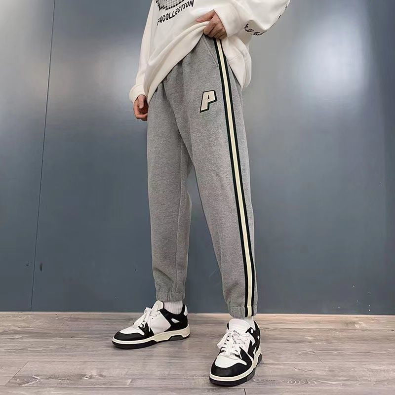 New Slim Bodysuit Casual Pants Male